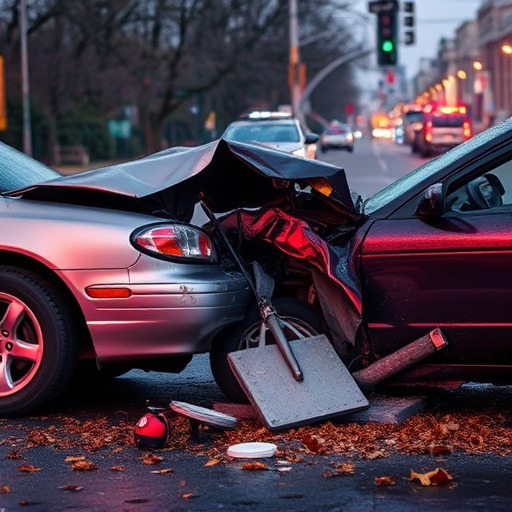 car crash damage
