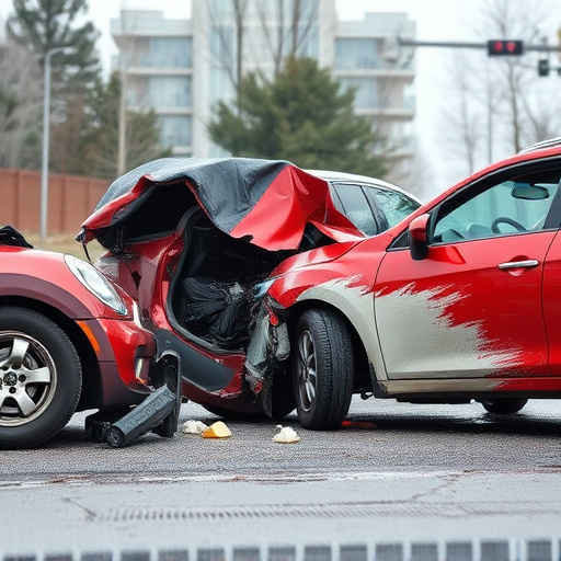 car crash damage