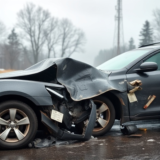 car crash damage