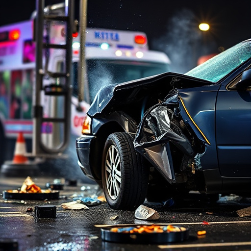 car crash damage