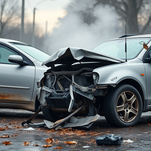 car crash damage