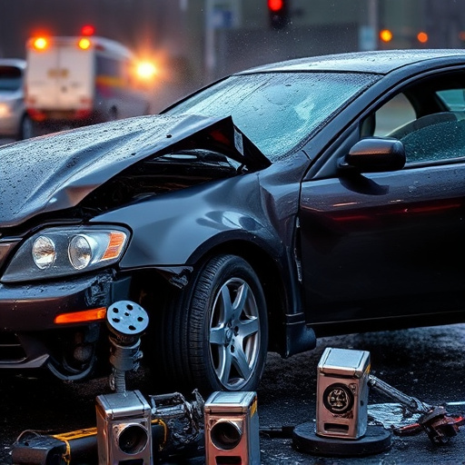 car crash damage