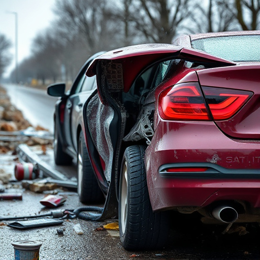 car crash damage