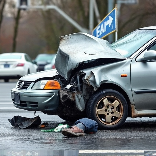 car crash damage