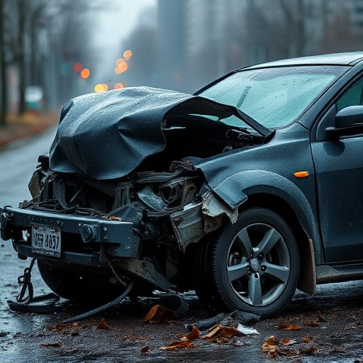 car crash damage