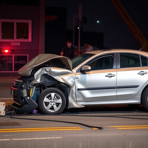 car crash damage