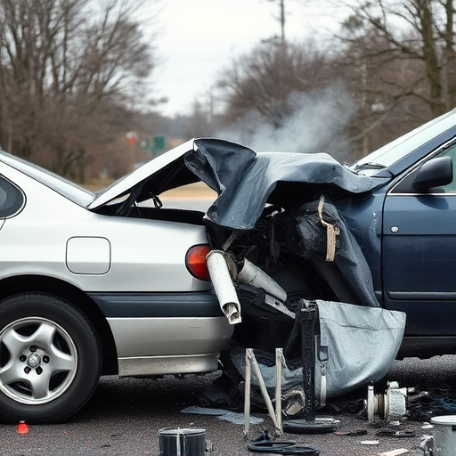 car crash damage