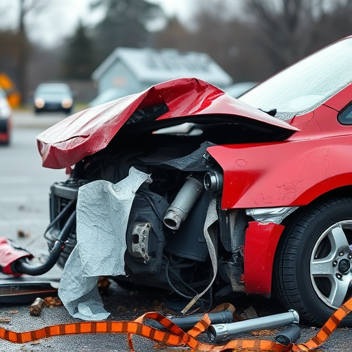 car crash damage