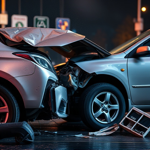 car crash damage
