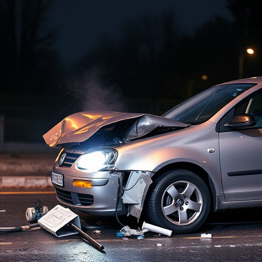 car crash damage