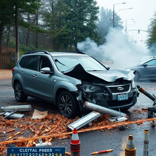 car crash damage