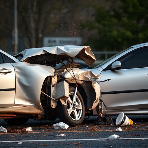 car crash damage