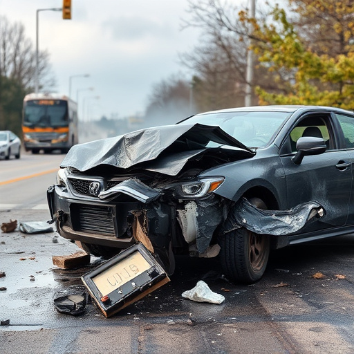 car crash damage