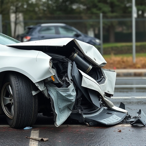 car crash damage