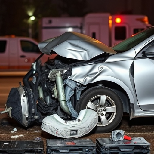 car crash damage