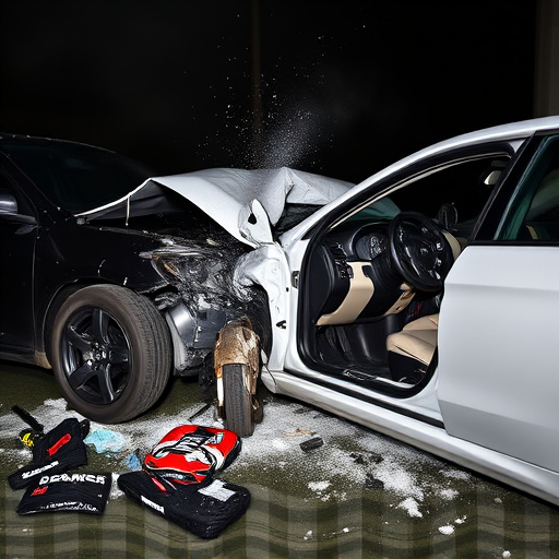 car crash damage