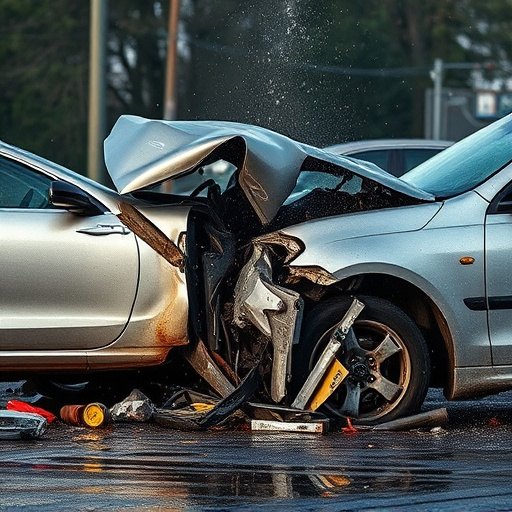 car crash damage