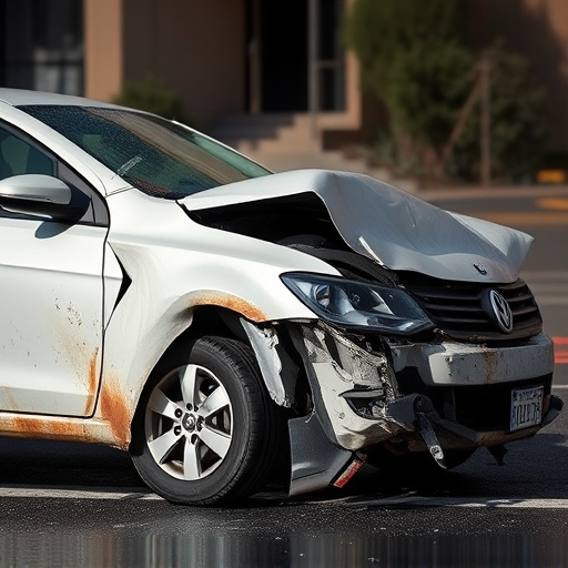 car crash damage