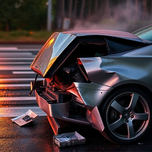 car crash damage