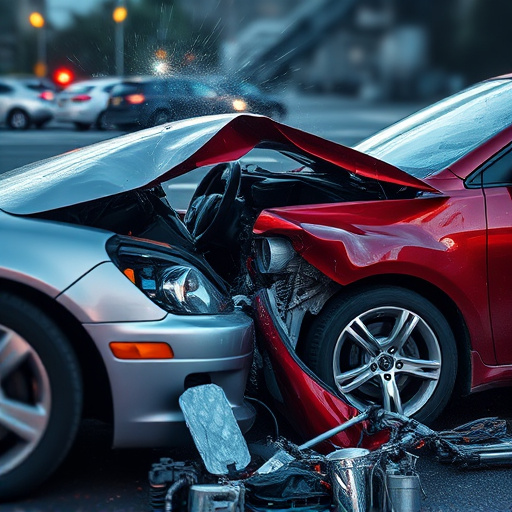 car crash damage
