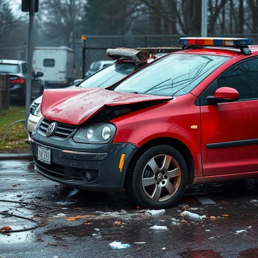 car crash damage