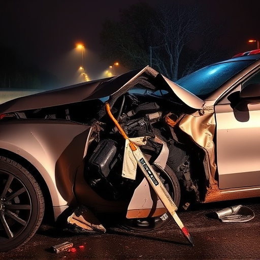 car crash damage