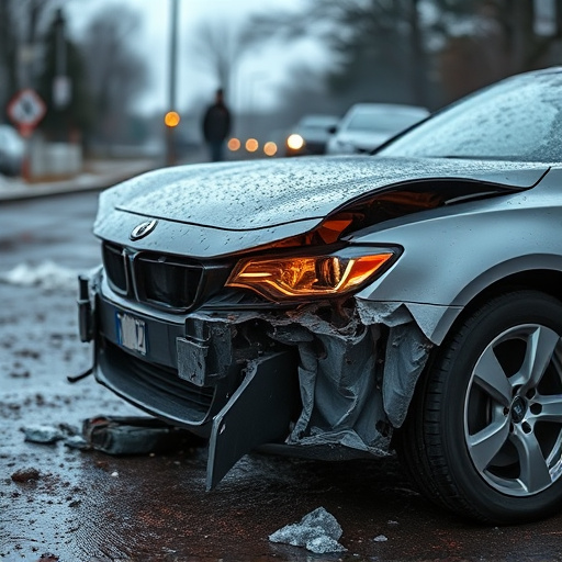 car crash damage