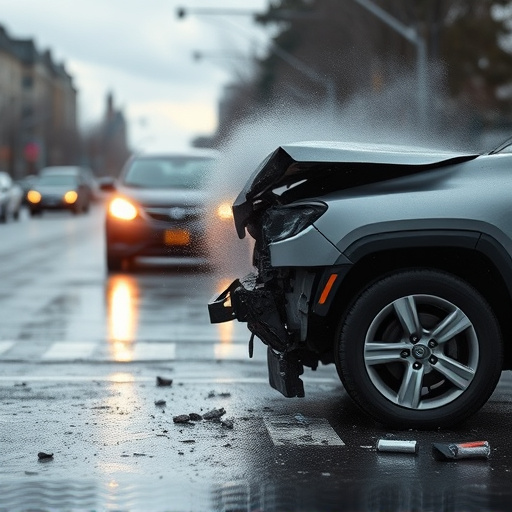 car crash damage