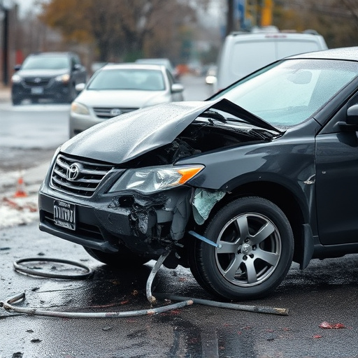 car crash damage