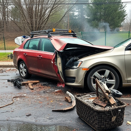 car crash damage