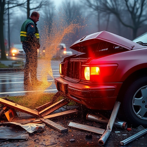 car crash damage