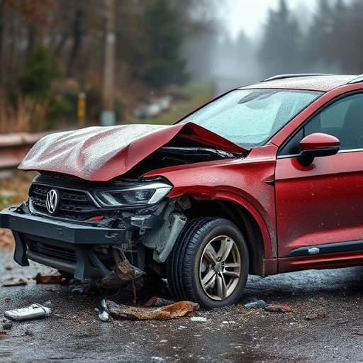 car crash damage