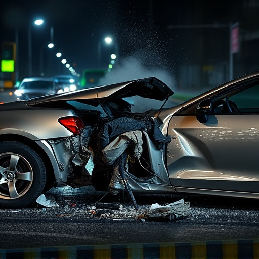 car crash damage