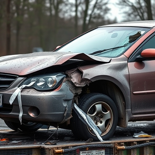 car crash damage
