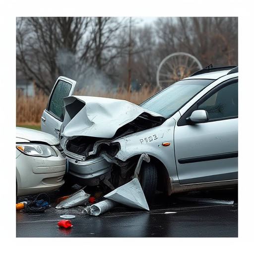car crash damage
