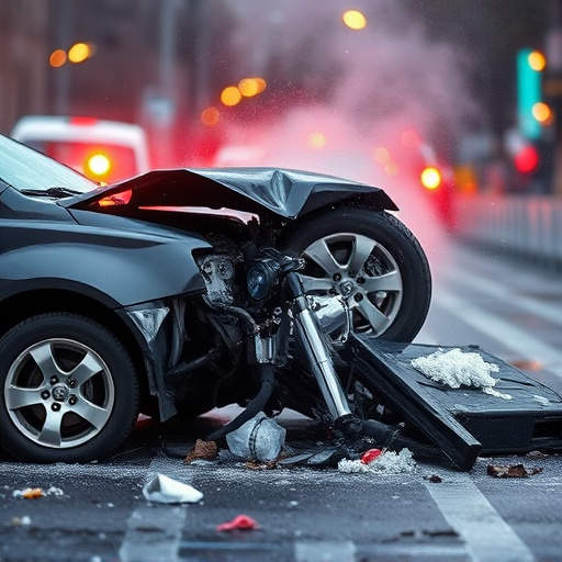 car crash damage