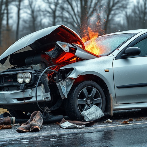 car crash damage