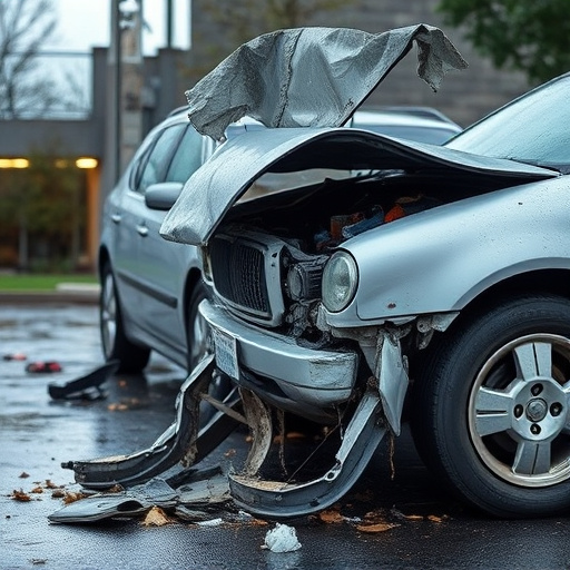 car crash damage