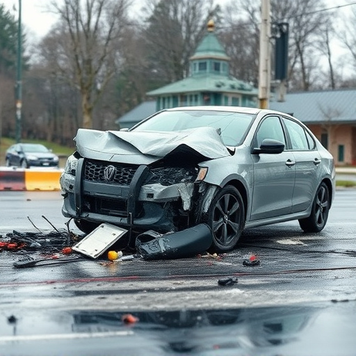 car crash damage