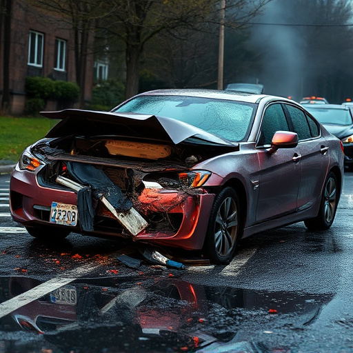 car crash damage