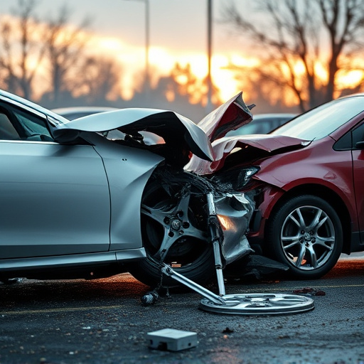 car crash damage