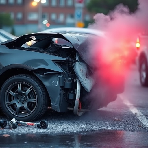 car crash damage