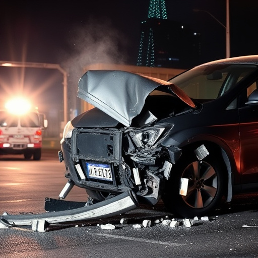 car crash damage