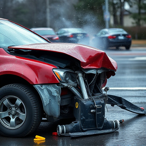 car crash damage