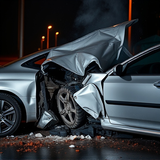 car crash damage