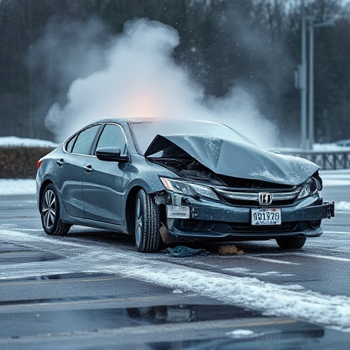 car crash damage