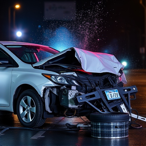 car crash damage