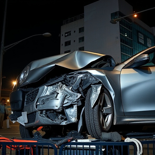 car crash damage