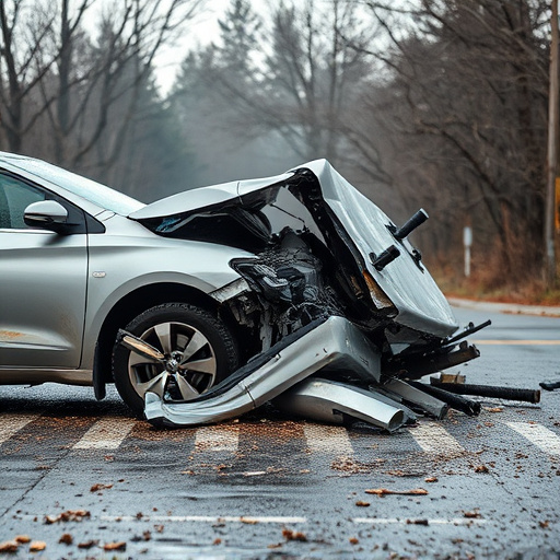 car crash damage