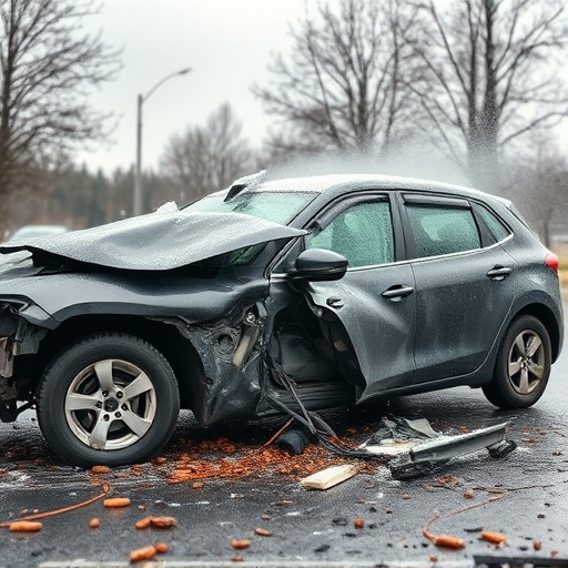 car crash damage